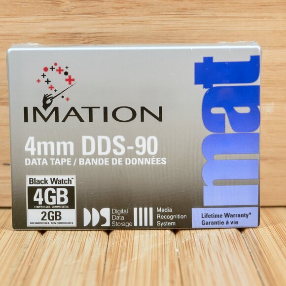 Imation 4mm DDS-90 Data Tape, 4GB/2GB, Mase in Japan, New! - Picture 1 of 5
